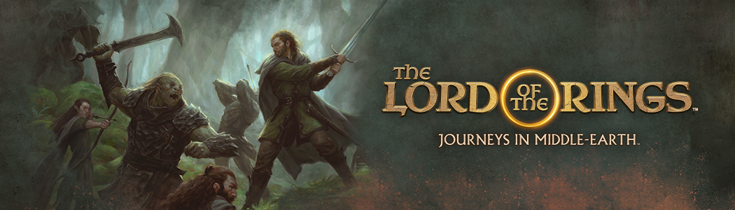 Lord of the Rings, Journey into Middle Earth header for the board game